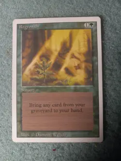 Regrowth Revised Edition MP MTG - Image 1