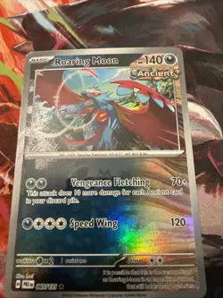 Roaring Moon (Reverse Holo Master Ball Pattern) 065/131 Prismatic Evolutions - Image 2
