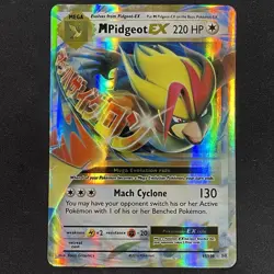 2016 Pokemon XY Evolutions EVO #65/108 M Pidgeot EX - Image 1