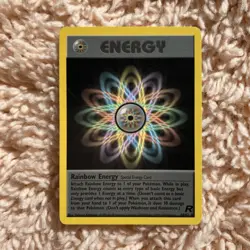Pokemon TCG - Rainbow Energy - Non Holo - Rare - Team Rocket - 80/82 - Image 1