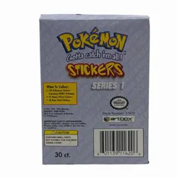 Pokemon Stickers Series 1 One Box Artbox 30 Packs Open Box 1999 Vintage Y2K 601139116206 - Image 3