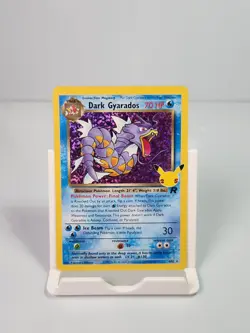 Dark Gyarados 8/82 Holo Rare Celebrations Classic Collection Pokemon - Image 1