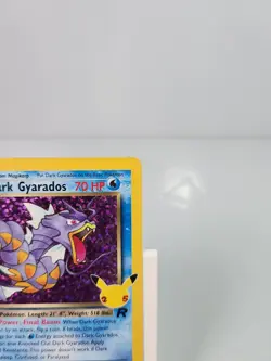 Dark Gyarados 8/82 Holo Rare Celebrations Classic Collection Pokemon - Image 3