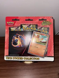 Pokemon TCG Ascended Heroes Tech Sticker Collection Charmander |BRAND NEW SEALED - Image 2