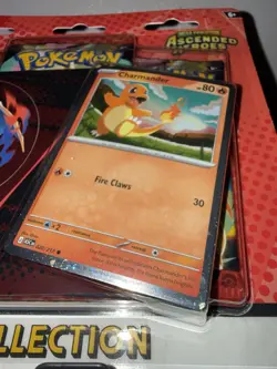 Pokemon TCG Ascended Heroes Tech Sticker Collection Charmander |BRAND NEW SEALED - Image 3