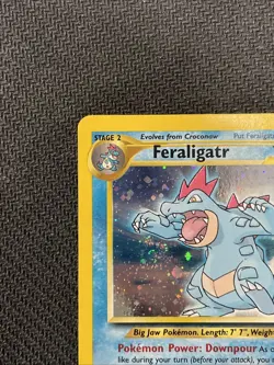 Pokemon TCG Neo Genesis Feraligatr 5/111 Unlimited Holo Rare NM - Image 2