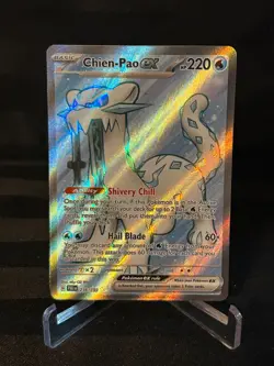 Pokemon TCG Chien-Pao EX #236/293 Full Art SV: Paldea Evolved NM/M - Image 1