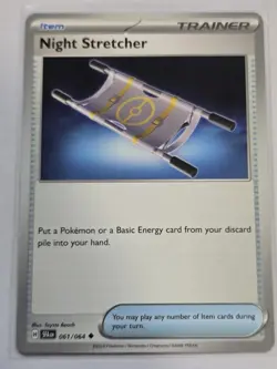 Pokemon TCG Night Stretcher 061/064 Regular Shrouded Fable NM - Image 1