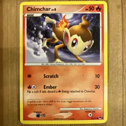 Pokemon TCG : POP SERIES 8 PROMO - CHIMCHAR 12/17 LP/MP - Image 1