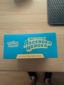 Pokemon Ascended Heroes TCG ETB Elite Trainer Box New Sealed and In Hand - Image 2