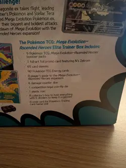 Pokemon Ascended Heroes TCG ETB Elite Trainer Box New Sealed and In Hand - Image 5