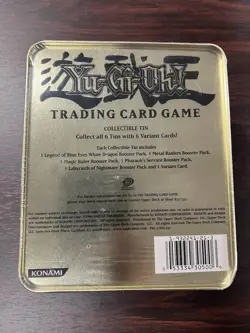 Yugioh 2003 Dark Magician Collectors Tin Factory Sealed - Image 3
