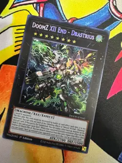 DoomZ XII End - Drastrius - DOOD-EN045 - 1st Edition - Secret Rare - NM - Yugioh - Image 1