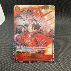 One Piece Monkey.D.Luffy #ST01-012 Alt Art Awakening of New Era OP-05 English SR - Image 1