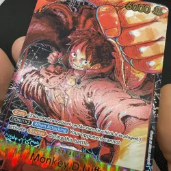 One Piece Monkey.D.Luffy #ST01-012 Alt Art Awakening of New Era OP-05 English SR - Image 4
