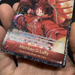 One Piece Monkey.D.Luffy #ST01-012 Alt Art Awakening of New Era OP-05 English SR - Image 5