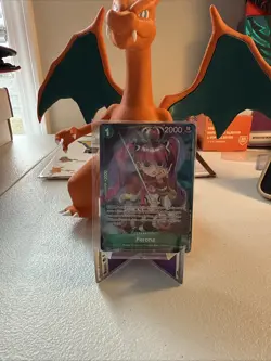 Perona OP09-034 Dracule Mihawk ST12-003 ALT ART One Piece SEALED PROMO NM - Image 3