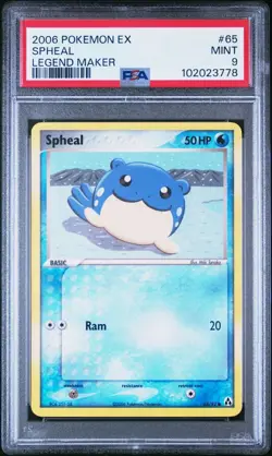 2006 Pokemon EX Legend Maker # 65 Spheal PSA 9 Card MINT! Trusted Seller! - Image 1
