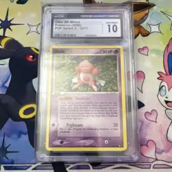 Pokemon Ditto 012/017 POP Series 3 CGC Gem Mint 10 2006 Graded Card - Image 1