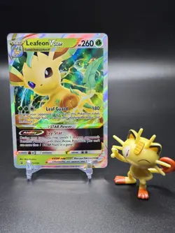 Leafeon VSTAR SWSH195 SWSH: Sword & Shield Promo Cards Holo - Image 1