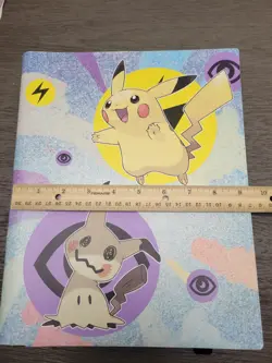 Pokemon Ultra Pro 9 Pocket Portfolio Pikachu and Mimikyu Holds 360 Cards - Image 4