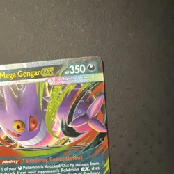 Pokemon Mega Gengar EX Full Art Holo Ultra Rare Card 056/094 - Image 4