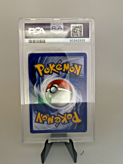 1999 POKEMON BASE SET SHADOWLESS NINETALES HOLO GRADED PSA-7 CARD # 12/102 - Image 2