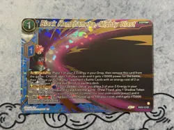 Black Kamehameha, Mighty Blast EX Foil Dragon Ball Super Card Game | NM - Image 1