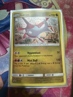 Latias - SM135 - Pokemon Sun & Moon Promo Holo Rare Card LP Card - Image 1