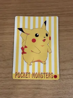 Dragonite #65 Pokemon Pocket Monsters Holo Prism Vending Machine Sticker - NM - Image 2