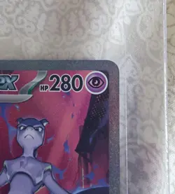 Pokemon Team Rocket's Mewtwo EX 231/182 Special Illustration Rare Full Art DRI - Image 4