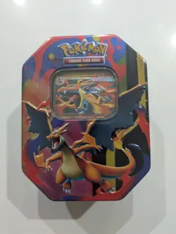Pokemon Mega Charizard Tin Y Ex Sealed - Image 1