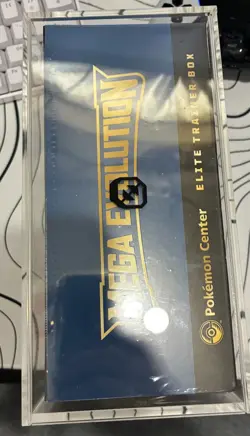 Pokemon Center ETB Mega Evolution Lucario Elite Trainer Box (With Acrylic Case) - Image 2