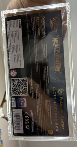 Pokemon Center ETB Mega Evolution Lucario Elite Trainer Box (With Acrylic Case) - Image 3