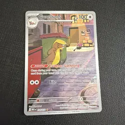 Pokemon: Gumshoos Illustration Rare IR Full Art Holo 153/132 Mega (Near Mint) - Image 1