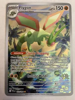 2025 Pokemon Phantasmal Flames Flygon Illustration Rare #101/094 - Image 1