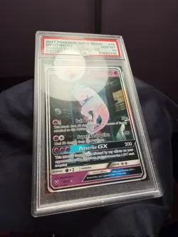 MEWTWO GX PSA 10 2017 POKEMON SUN & MOON SHINING LEGENDS SECRET #78/73 GEM MINT - Image 4