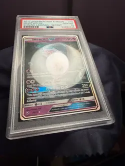 MEWTWO GX PSA 10 2017 POKEMON SUN & MOON SHINING LEGENDS SECRET #78/73 GEM MINT - Image 5