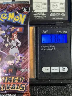 (VERY HEAVY) 33.67 Pokemon TCG Destined Rivals Booster Pack - Image 2