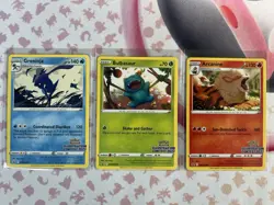 Pokemon Illustration Contest 2022 Set of 3 Bulbasaur Arcanine Greninja English - Image 1