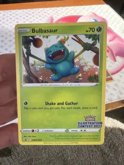 Pokemon Illustration Contest 2022 Set of 3 Bulbasaur Arcanine Greninja English - Image 2