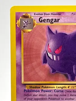 1999 Gengar Pokemon TCG 20/62 Fossil Set Non Holo Rare WOTC - Image 3
