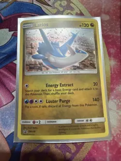 Latios SM136 Pokemon TCG Sun & Moon: Black Star Promo LP - Image 1