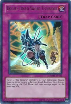 3 x Double-Edged Sword Technique - RYMP-EN112 - Ultra Rare - Unlimited Edition N - Image 1