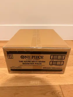 One Piece Op-14 The Azure Sea's Seven OP-14 Sealed Case 12 Boxes Booster Box - Image 2