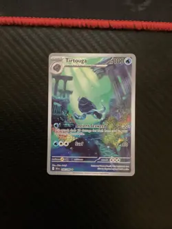 Tirtouga 106/086 Pokemon TCG SV Black Bolt Illustration Rare Holo Near Mint Card - Image 1