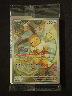 Eevee - Prismatic Evolutions Promo - Holo - #SVP173 - Pokemon Card - Sealed - Image 1