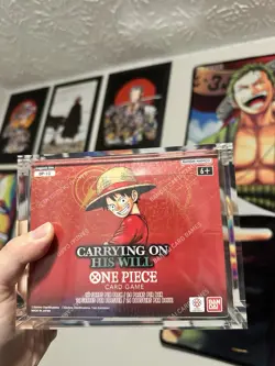 One Piece Card Game Carrying On His Will OP-13 Booster Box English w/ Acrylic C - Image 1