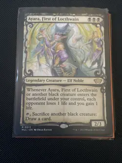 MTG Magic the Gathering Ayara, First of Locthwain (March of the Machine NM - Image 1