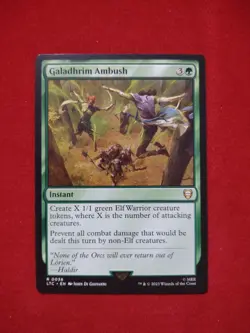 MTG Galadhrim Ambush Tales of Middle-earth Commander 0038 Regular Rare - Image 2